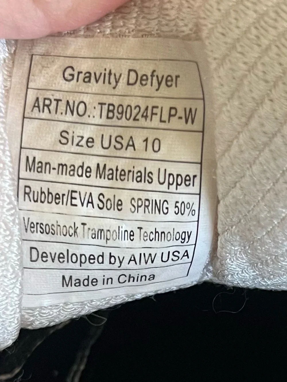 GDEFY Women’s 10 Black Purple Gravity Defyer Comfort Fit ION Athletic Shoes